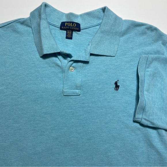 Other - Polo Ralph Lauren Shirt Boys XL Blue Short Sleeve Logo